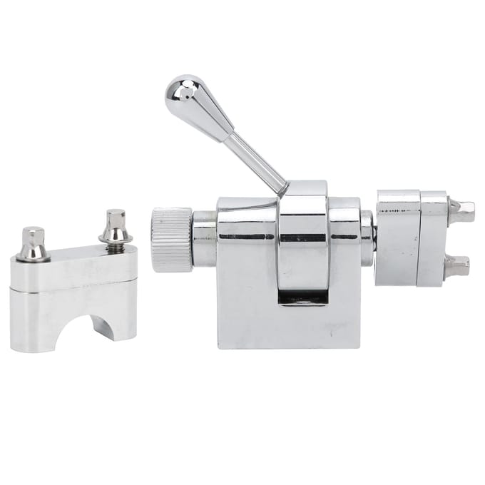 ThrowOff Snare Drum Strainer Zilver Duurzaam Metaal met Montageschroeven Accessoires gray