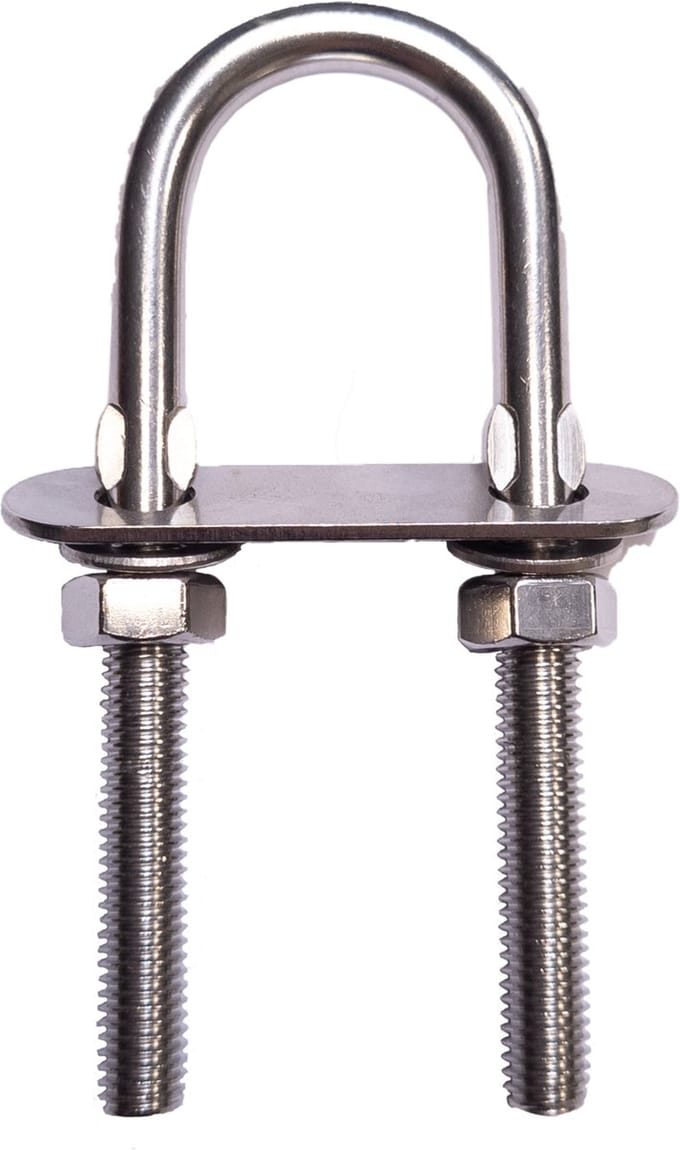 Seilflechter - U-Beugel - RVS - Maat: 5x80mm