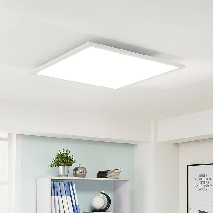 Arcchio Lysander LED paneel, CCT, 62 cm, wit
