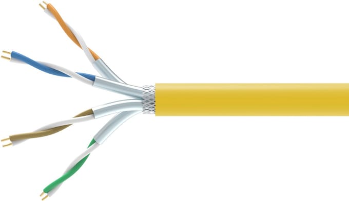 Equip 404563 netwerkkabel Geel 1000 m Cat7a S/FTP (S-STP)