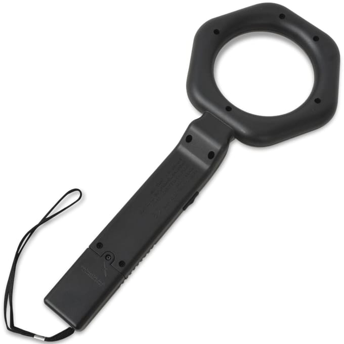 vidaXL - Draagbare - metaaldetector - zwart