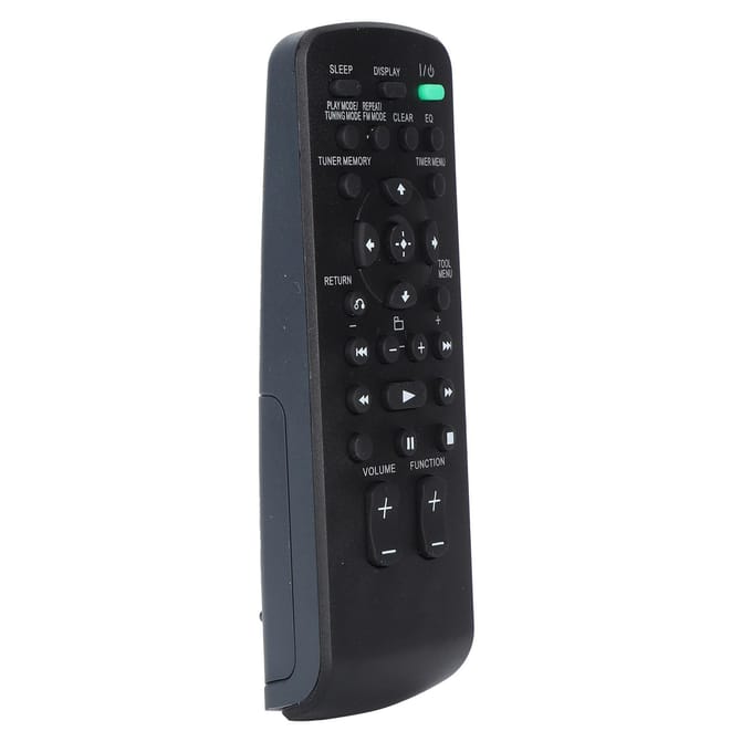 RMAMU009 Home Audio en Video Afstandsbediening Draagbare Vervangende Bediening voor Sony MHCEC609iP CMTCX4iP black