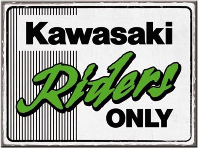 Magneet Kawasaki - Riders Only Ninja