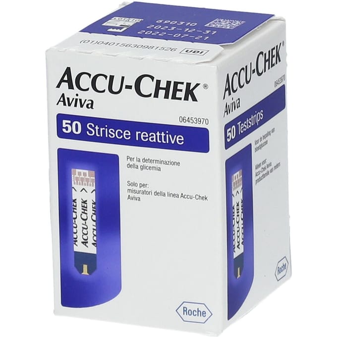 Accu Chek Aviva Teststrips Bloedglucose 50 Stuks