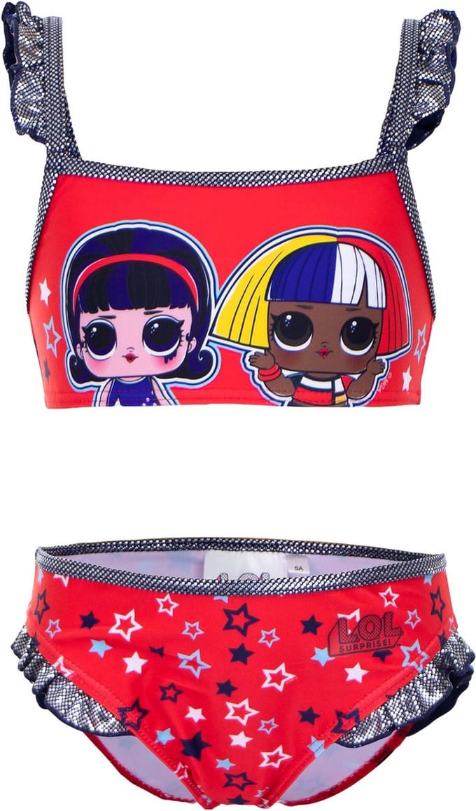 L.O.L. Surprise - Bikini - Rood - 5 Jaar - Maat 110