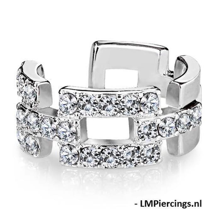 Fake piercing square links - LMPiercings