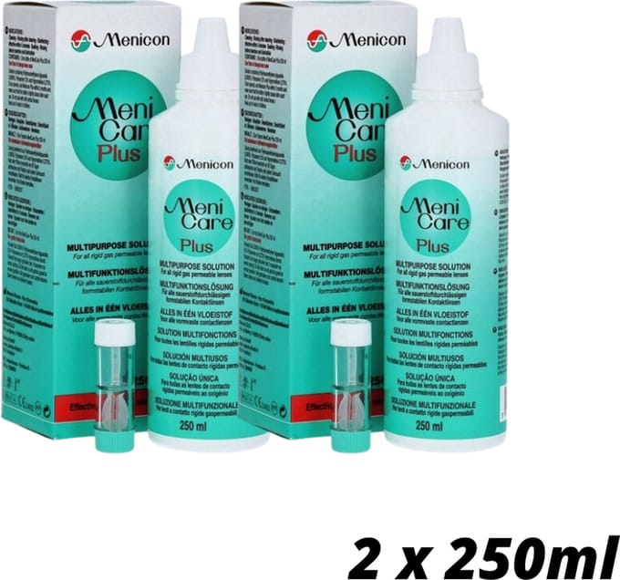 Menicare PLUS - lenzenvloeistof | 2x 250ml