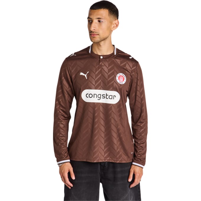 Puma St Pauli Home 26-27 Truien/Replica's Heren - Bruin - Maat S - Poly Jersey