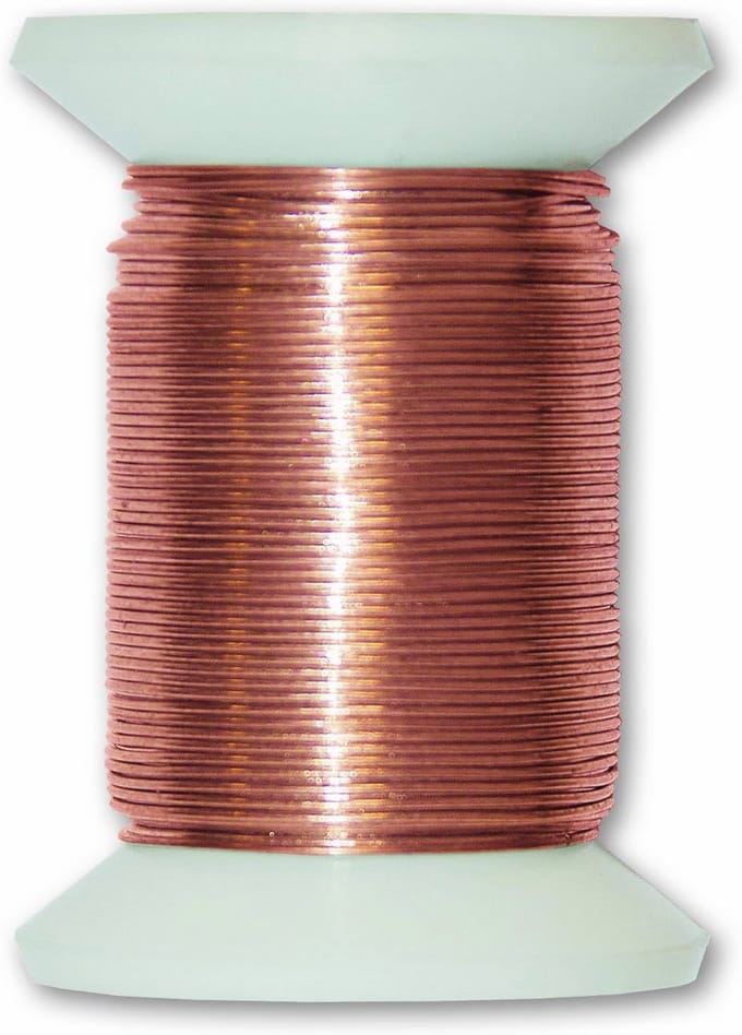 Koperdraad 0,4 mm - 30 m - Metallic voor Ophanging en Constructie