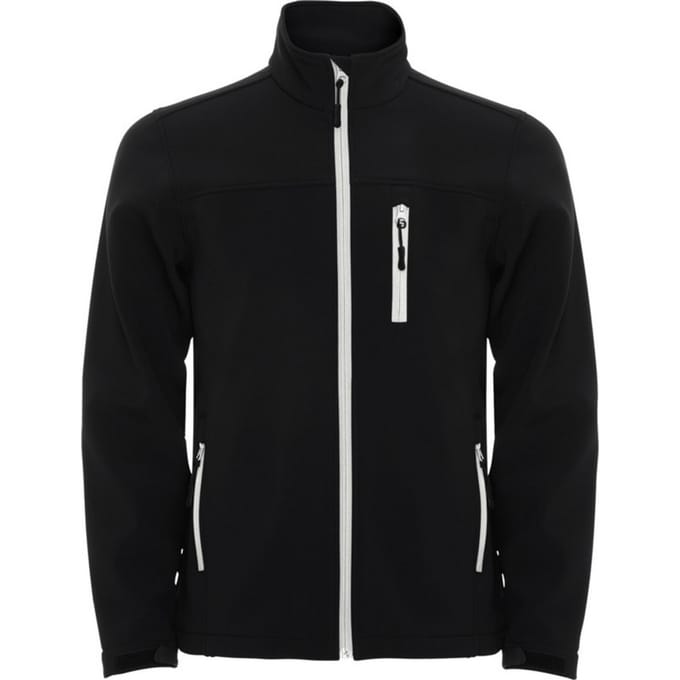 Roly Heren Antartida Soft Shell Jas (Zwart)