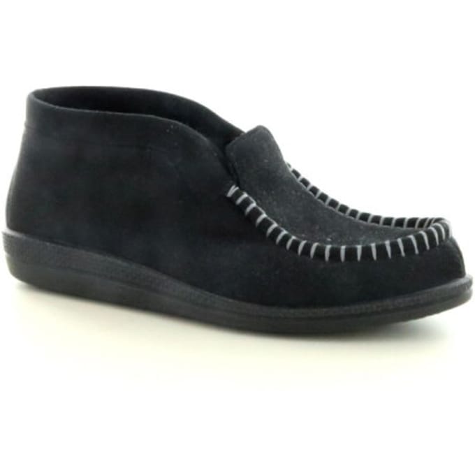 Rohde dames pantoffel - Zwart - Maat 42