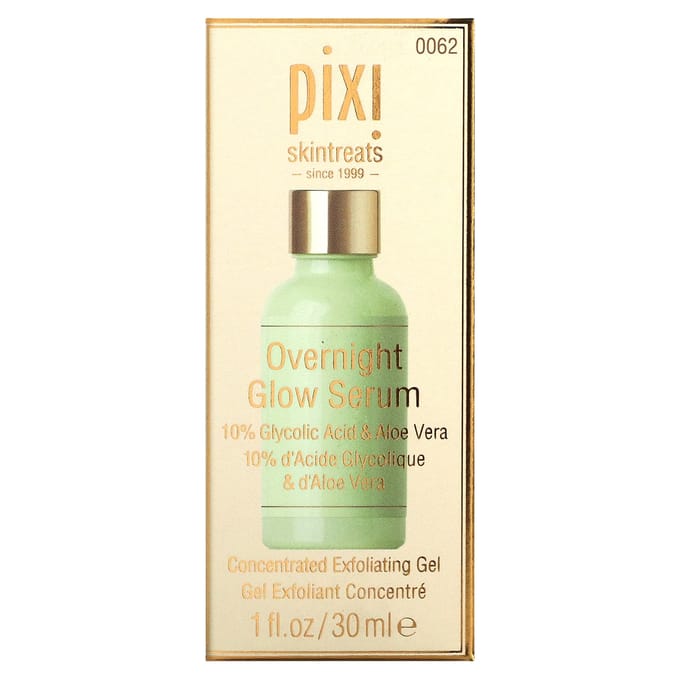 Pixi Gezichtsverzorging Overnight Glow Serum Hydraterend serum Dames 30 ml