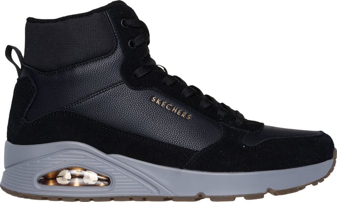 Skechers Uno Heren Sneakers - Zwart