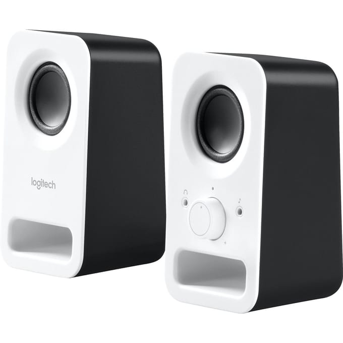 Logitech Z150 2.0 PC-luidsprekers Kabelgebonden 3 W Wit