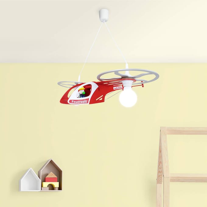 Elobra Hanglamp Helicopter Fred voor de kinderkamer