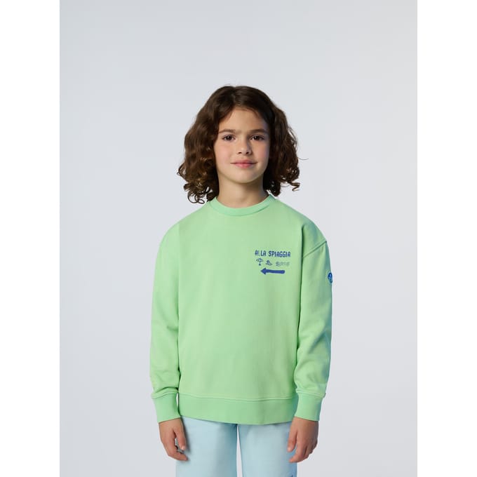 North Sails Sweatshirt Strand afdrukken