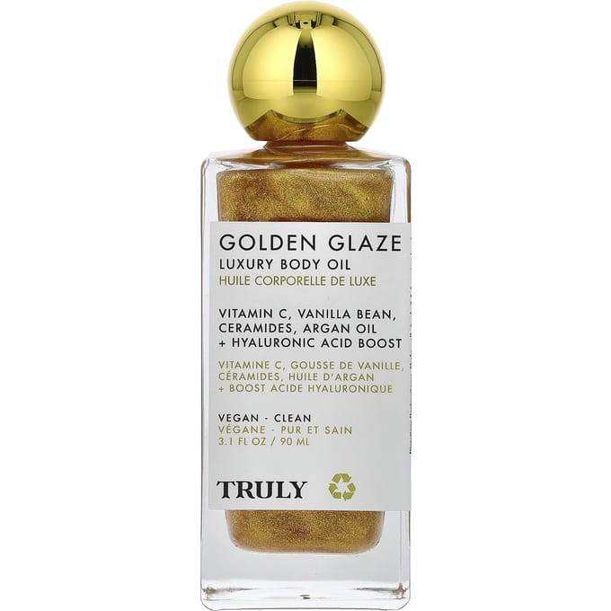 Echt Schoonheid, Gouden Glazuur Luxe Lichaamsolie, 90ml (3.1 fl oz) white