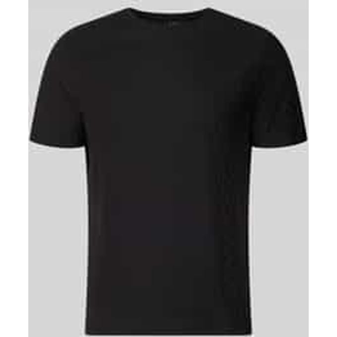 T-shirt met logomotief en ronde hals
