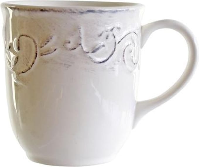Cosy & Trendy Feston Vine Cream Beker 35cl D9xh10cm