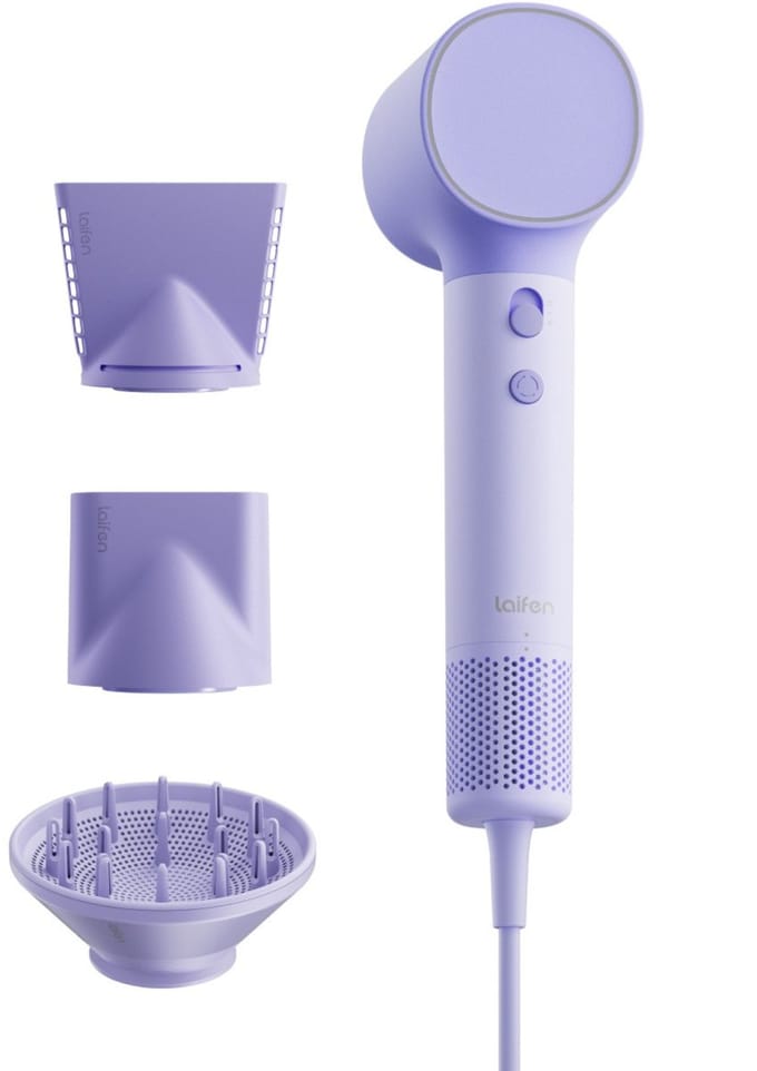 Laifen NEO High Speed Fohn - Met diffuser - Haardroger met ionische technologie - 3 warmtestanden