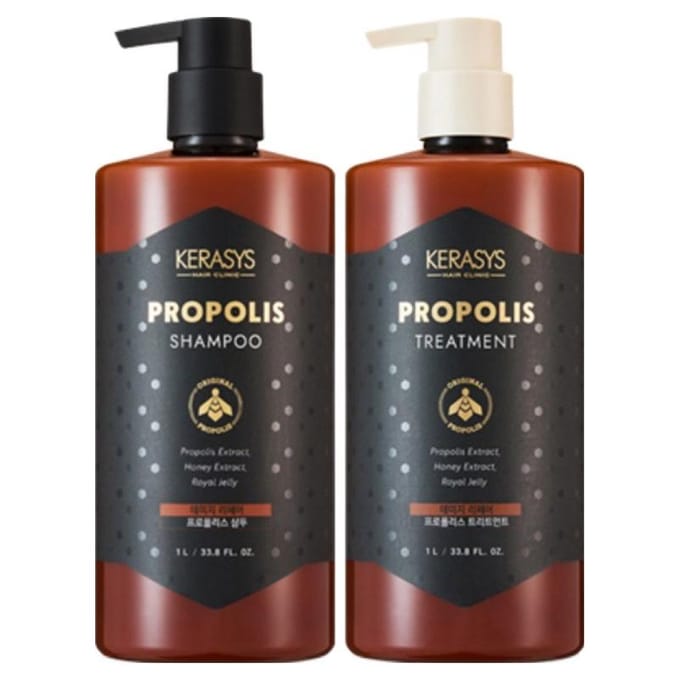 [KERASYS] Propolis Beschadigd Haar Herstel Behandeling 1000ml black