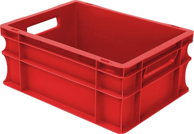 Alpac Stapelbak - Opbergbak - 400 x 300 x 170 mm - 15L - Rood