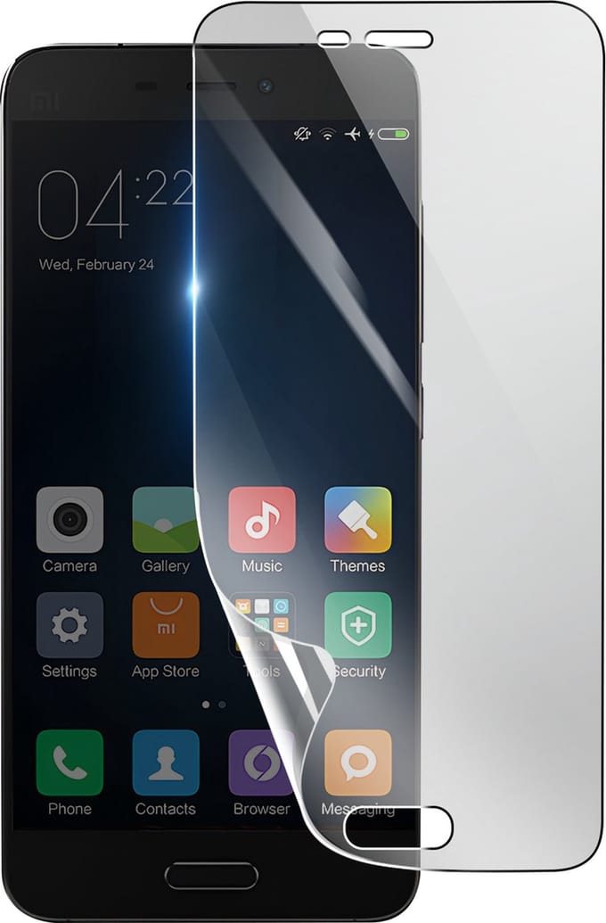 3mk, Geschikt voor Xiaomi Mi5, Schokbestendige Hydrogel Screenprotector, Transparant