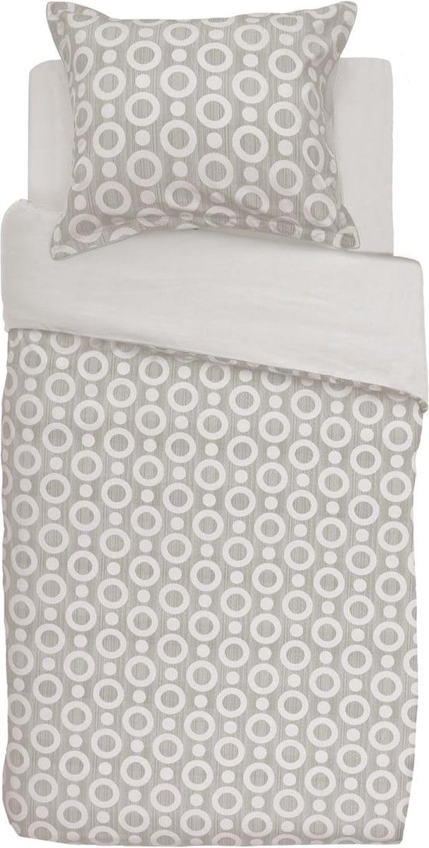 MOOOI Umbrella Squid dekbedovertrek - Eenpersoons - 140x200/220 - Zilver