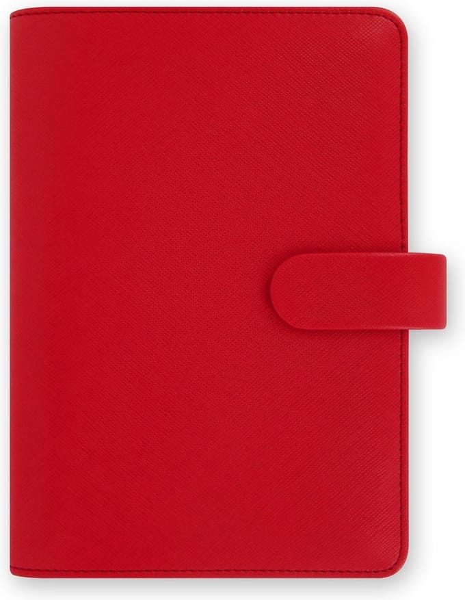 Filofax Personal (19 x 13,5cm) Saffiano Poppy