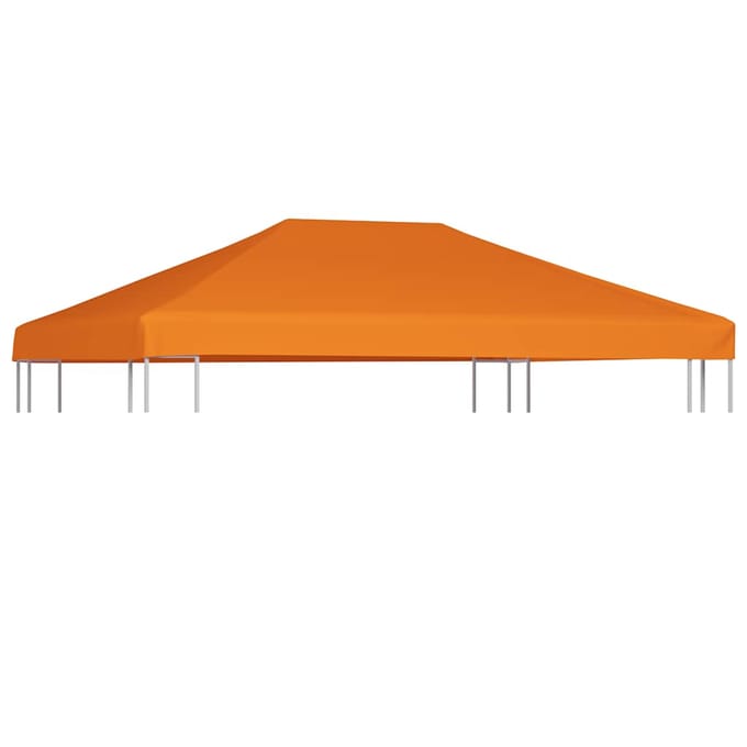 Toile de toit pour tonnelle 310 g/m² 4 x 3 m Orange