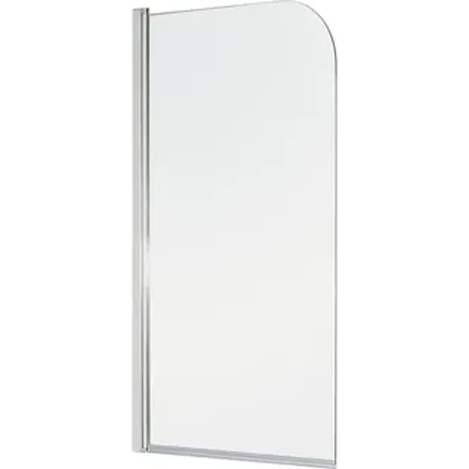Aquavive Badwand Borneo 80x150cm Chroom