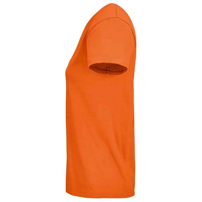 SOLS Dames/Dames Pioneer Organic T-shirt (Oranje)