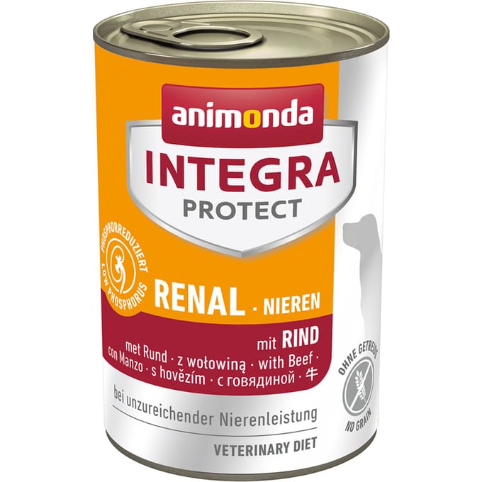 6x400g Protect Nieren Blik Rund animonda Integra Hondenvoer