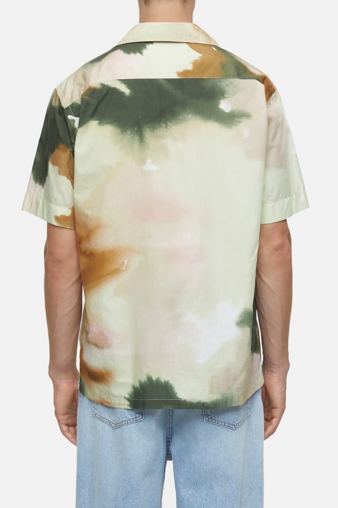 Closed Short Sleeved Shirt Sage Tea Größe: S | Casual hemden Outlet | Herren | Grün