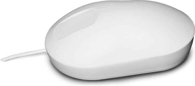 Purekeys Bedrade Hygiënische Medische Muis wit