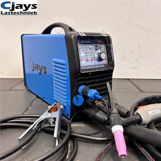 Cjays Tig 200E AC/DC Inverter Tig Lasapparaat Draagbaar