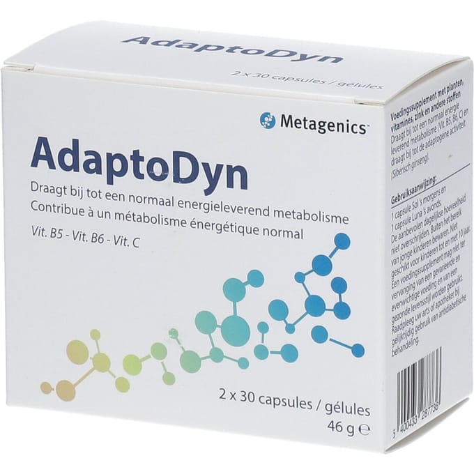 Metagenics AdaptoDyn - 60 capsules - Multi preparaat