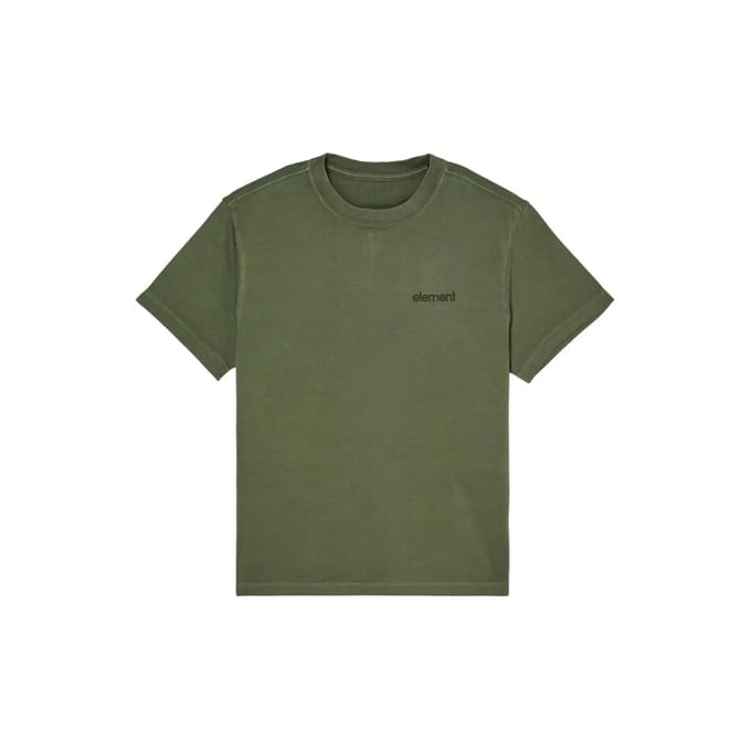 Element Lowcase Pigment T-shirt Met Korte Mouwen Groen 14 Years Jongen