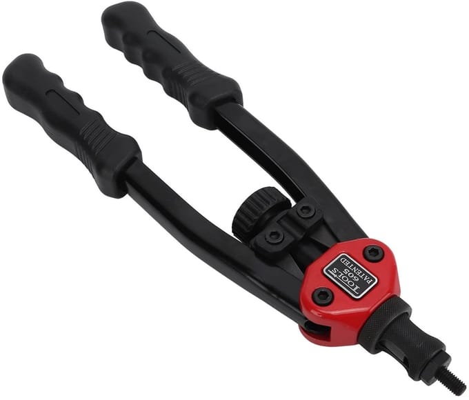 Allecto - Qqmora Rivet Nut Tool Set - Professionele Hand Riveter met 7 Mandrels voor M3 t/m M10