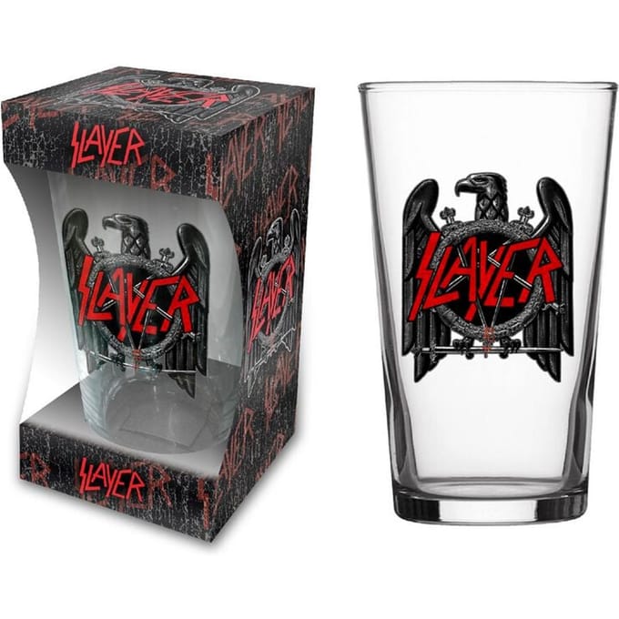 Slayer Bierglas - Eagle - voor Geen - transparant