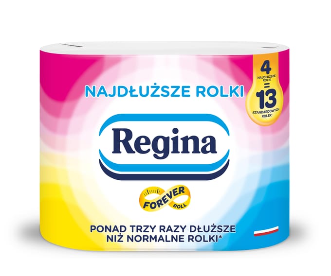 Papier toilette Regina 4 rouleaux grands formats, Efficace et sans parfum