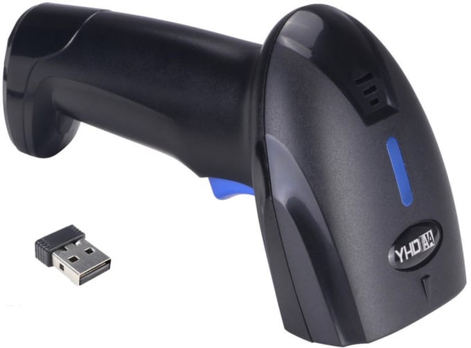 BizEssentials DB Series Draadloze 2D Barcode Scanner – Bluetooth & USB - QR Code - iOS / Android - LED