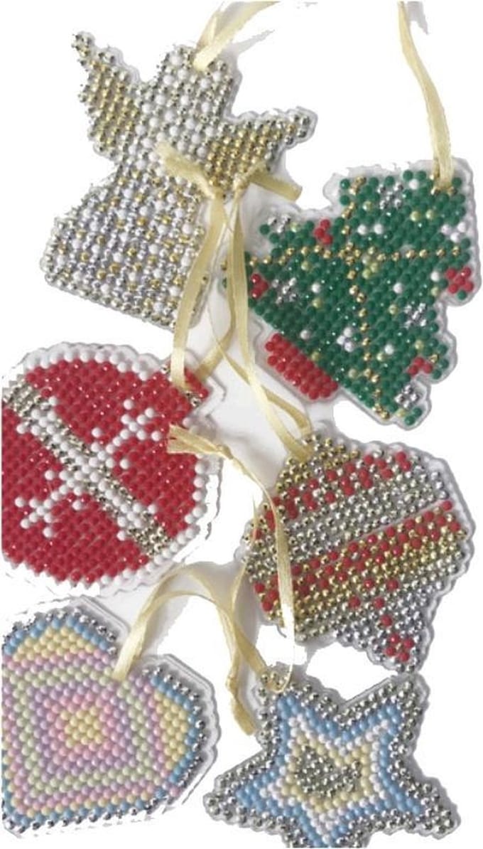 Diamond Painting Accessoires - DDA.035 Diamond Dotz® - Diamond painting kerstdecoratie - 6 stuks