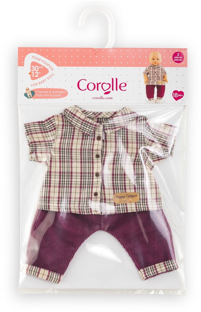 Corolle 9000111320, Poppenkostuum, 1,5 jaar, 40 g