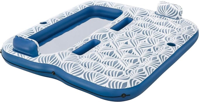 Opblaasbaar Dubbel Matras 204 x 188 cm