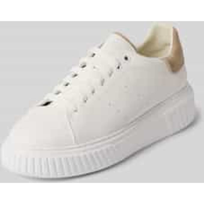 Low-top sneaker van echt leer model 'SVEA 9A'