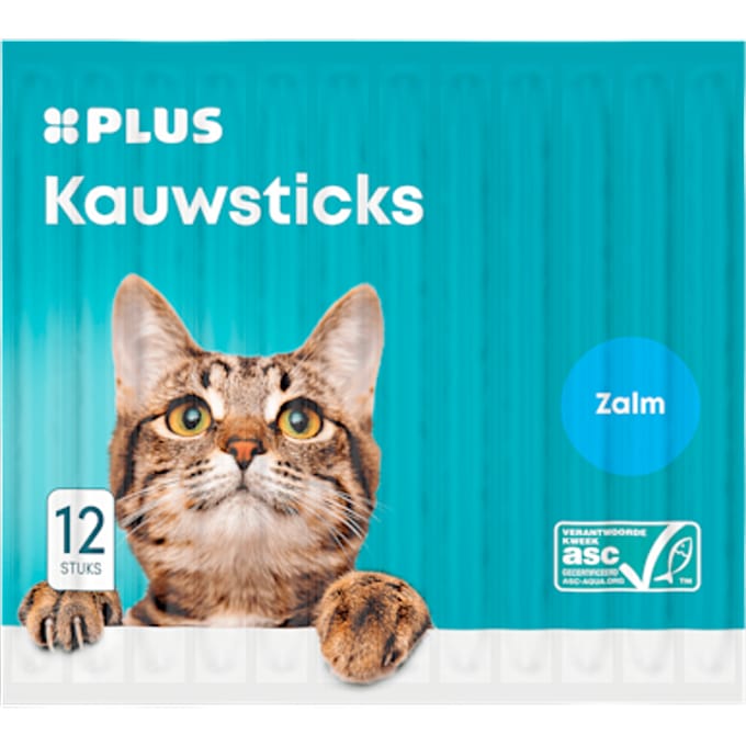 katten kauwsticks zalm