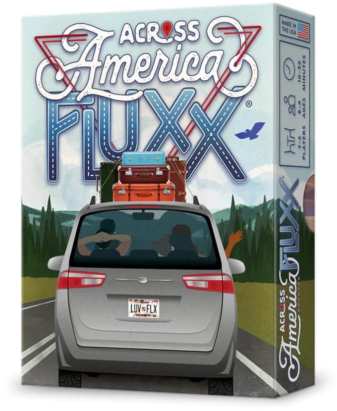 Across America Fluxx - kaartspel - Engels