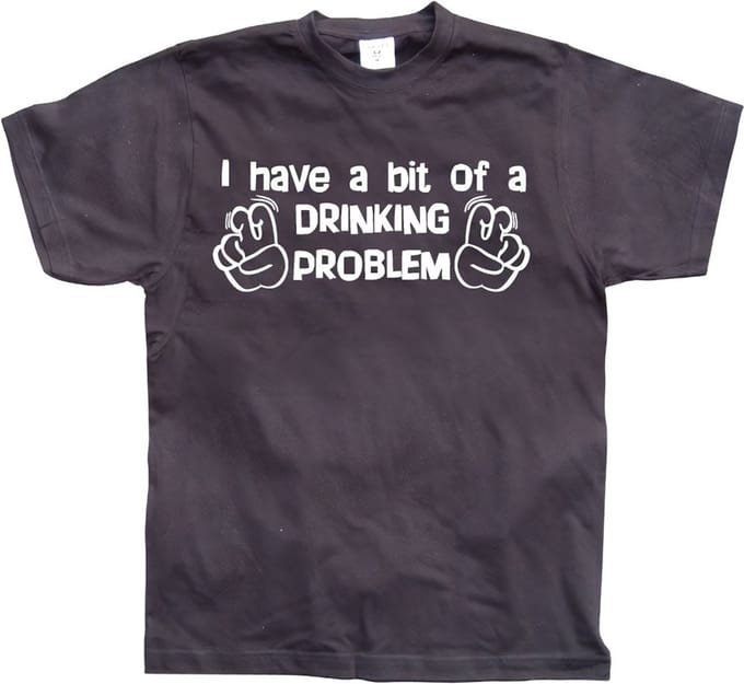 Hybris Ik heb een Bit -drinkprobleem Black