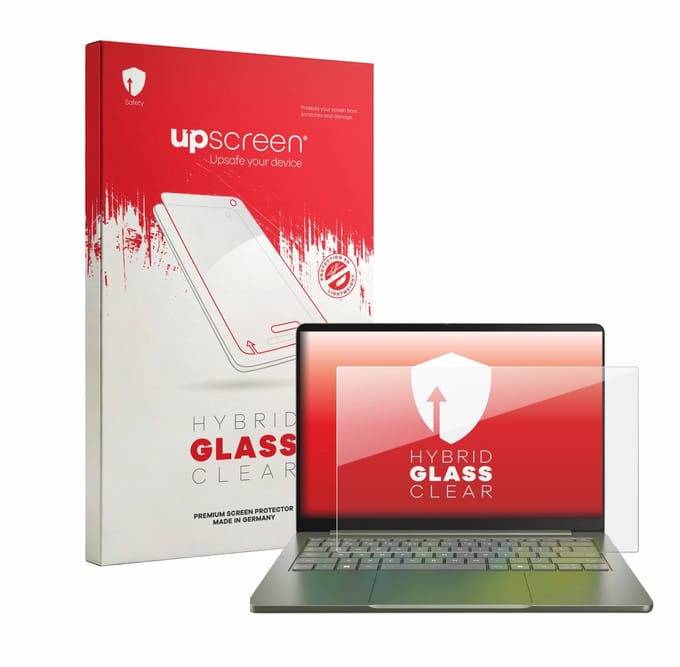 upscreen - Screenprotector voor Acer Swift Air 14 - Folie Beschermfolie Beschermglas transparant